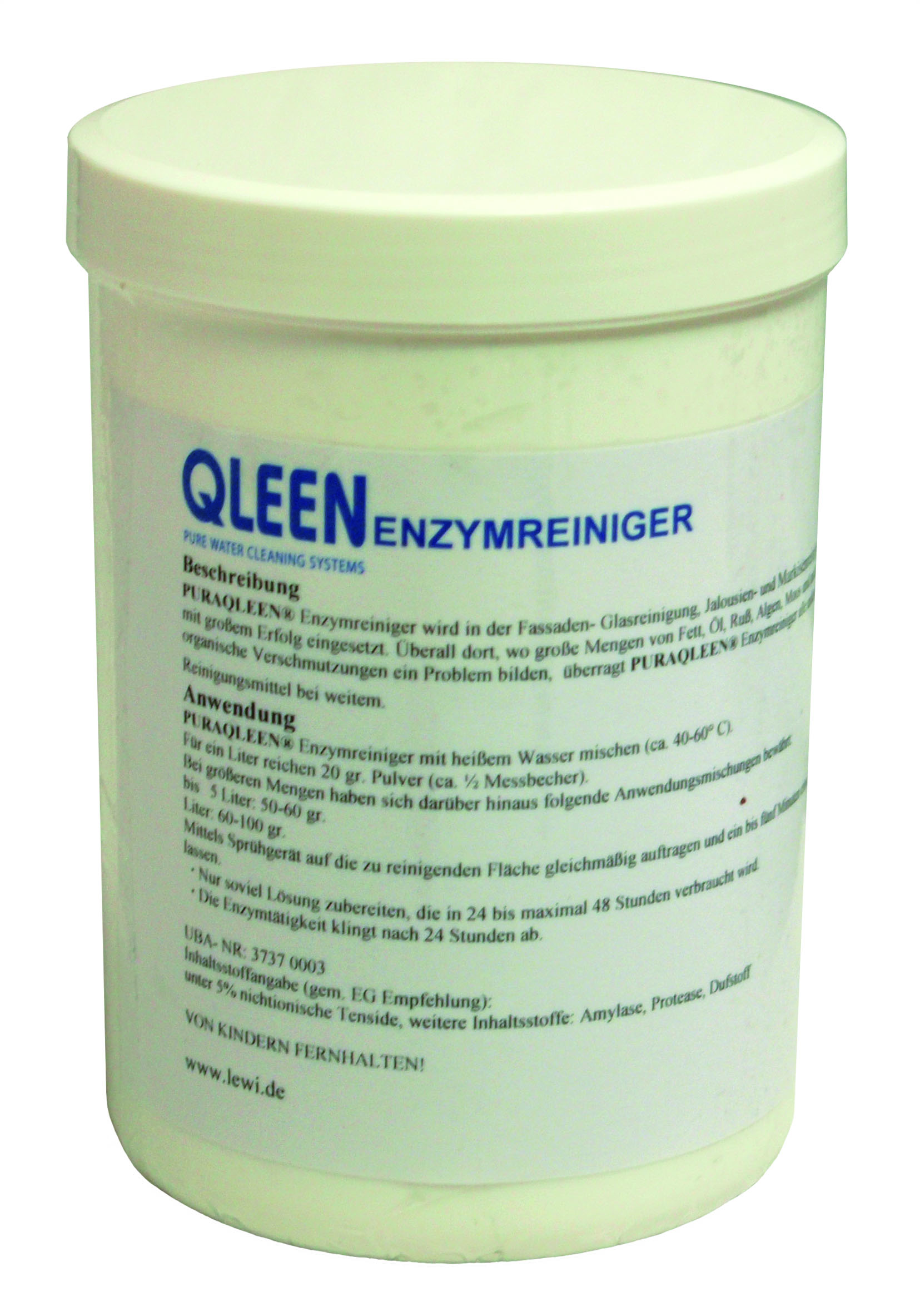 QLEEN 72529 Enzymreiniger - Super Konzentrat 0,5 kg Dose